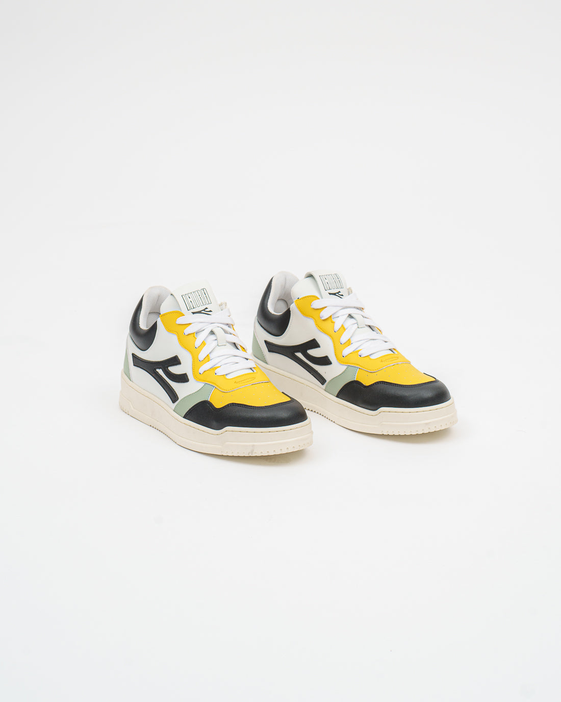 Sirius - Sneakers in Menta, Nero e Yellow