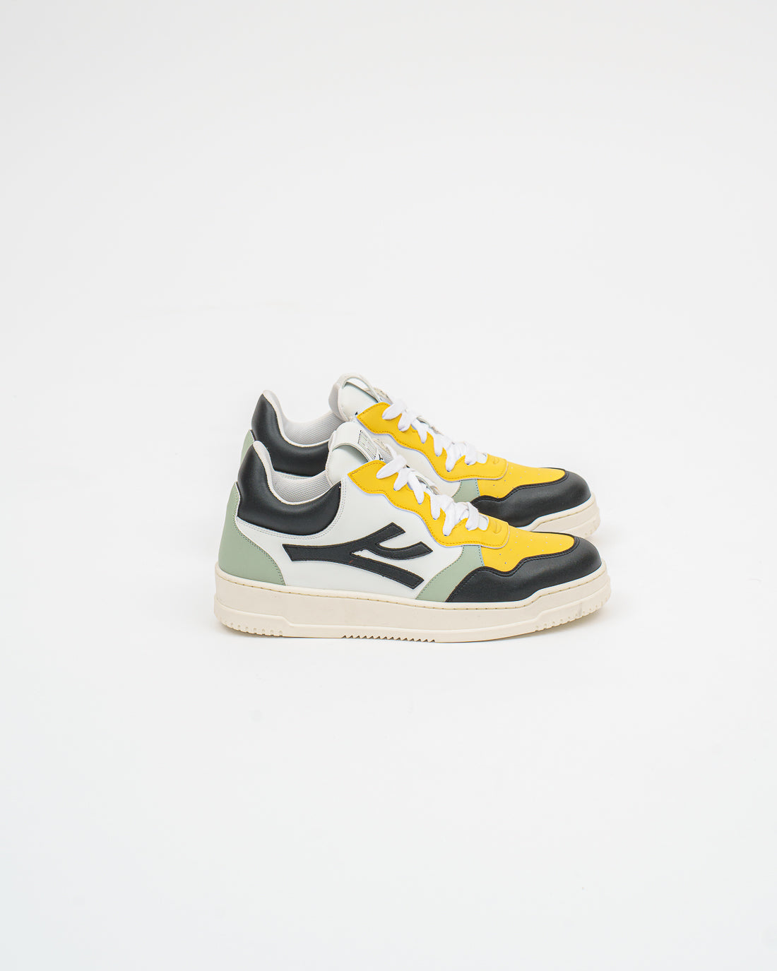Sirius - Sneakers in Menta, Nero e Yellow