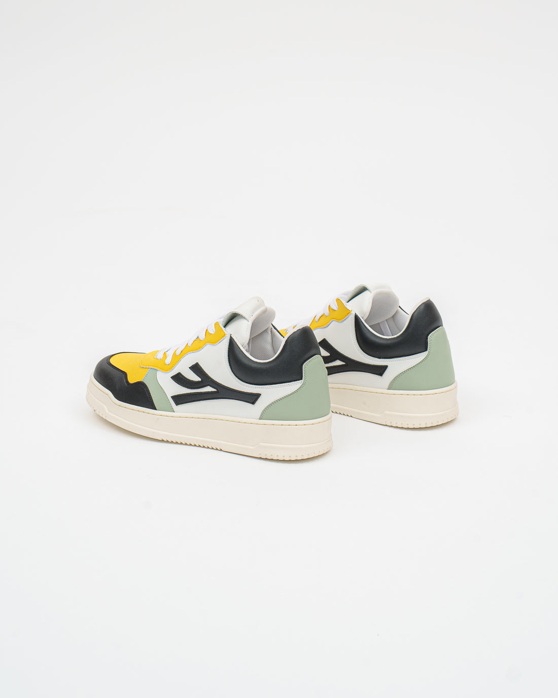 Sirius - Sneakers in Menta, Nero e Yellow