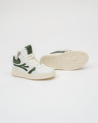 Cosmos - Sneakers in Bianco e Verde Forest