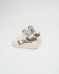 Cosmos - Sneakers in Bianco e Tabacco