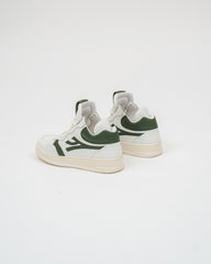 Cosmos - Sneakers in Bianco e Verde Forest