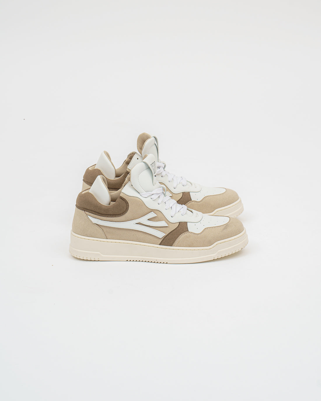 Cosmos - Sneakers in Beige e Tabacco