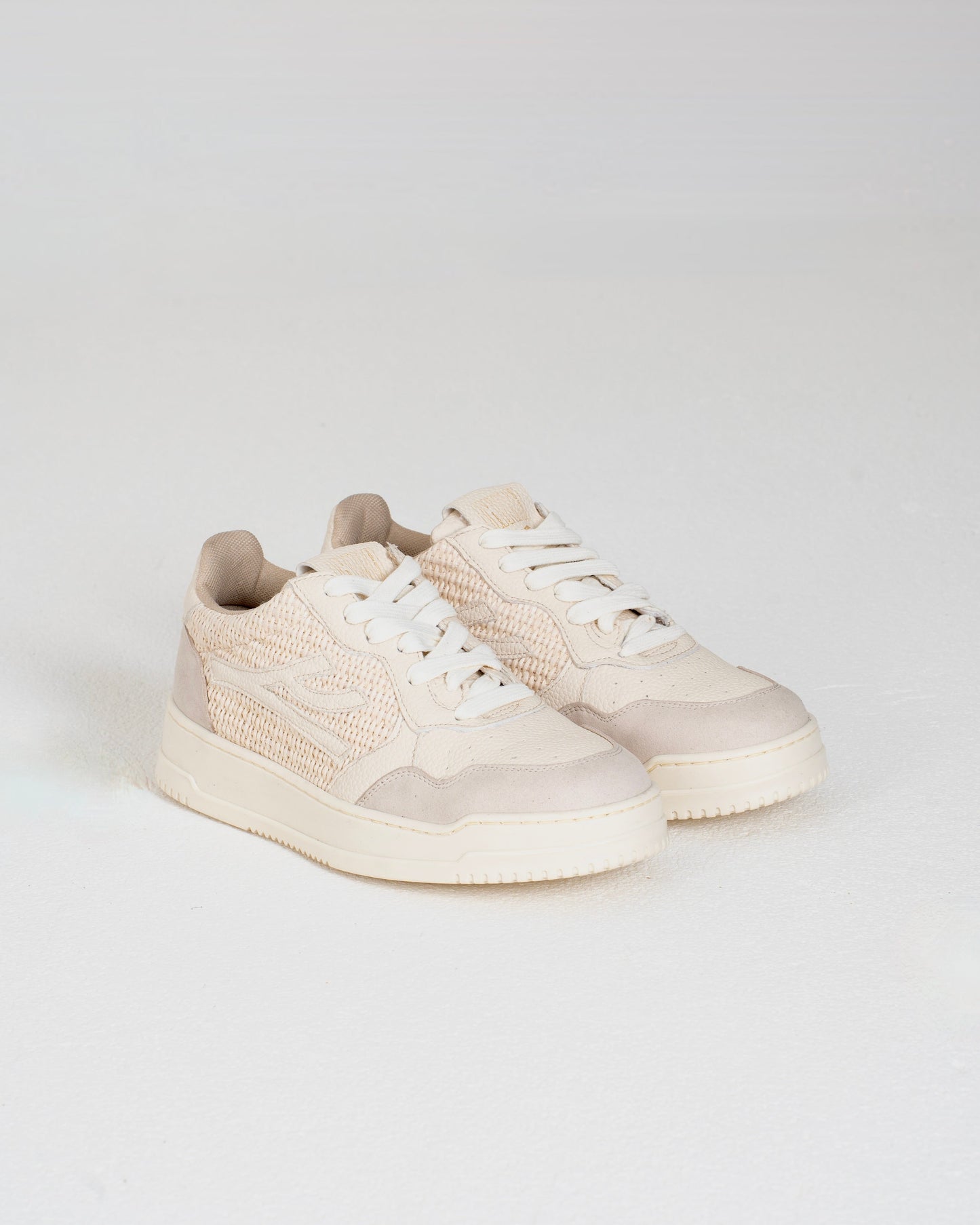 Orion - Sneakers in Raffia naturale