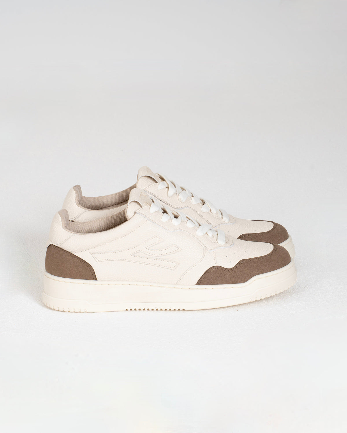 Orion - Sneakers in Panna e Tabacco